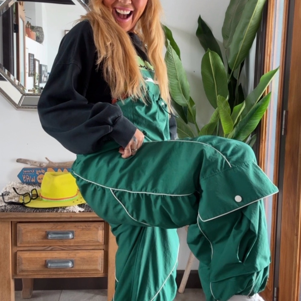 FP Movement by Free People Green Jumpsuit